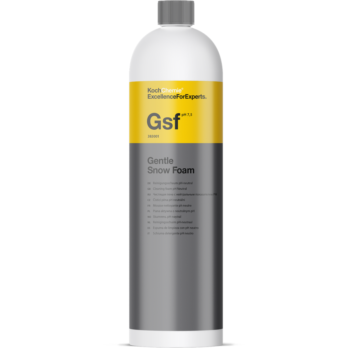 KOCH CHEMIE GSF GENTLE SNOW FOAM 1L - Champô de lavagem neutro
