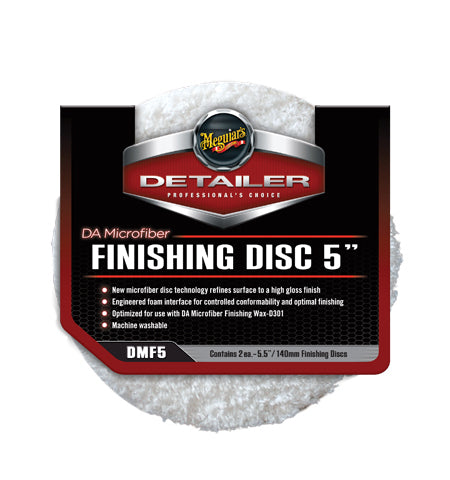 MEGUIAR'S DA MICROFIBRA DISCOS ACABAMENTO 5"