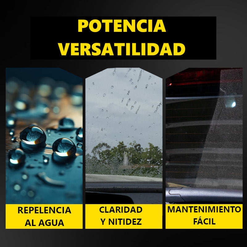 MEGUIAR'S ULTIMATE GLASS CLEANER 473ml - Limpiacristales con repelente de lluvia