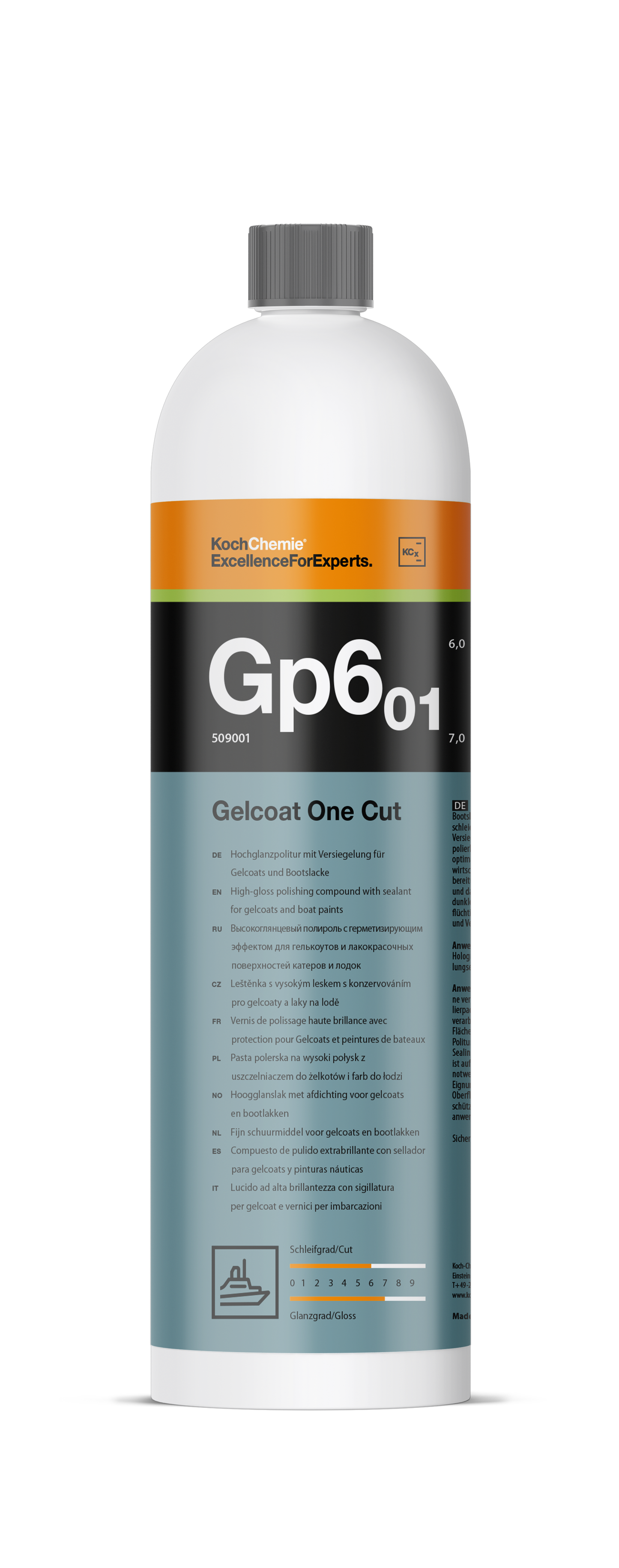 KOCH CHEMIE Gp6.01 GELCOAT ONE CUT 1L