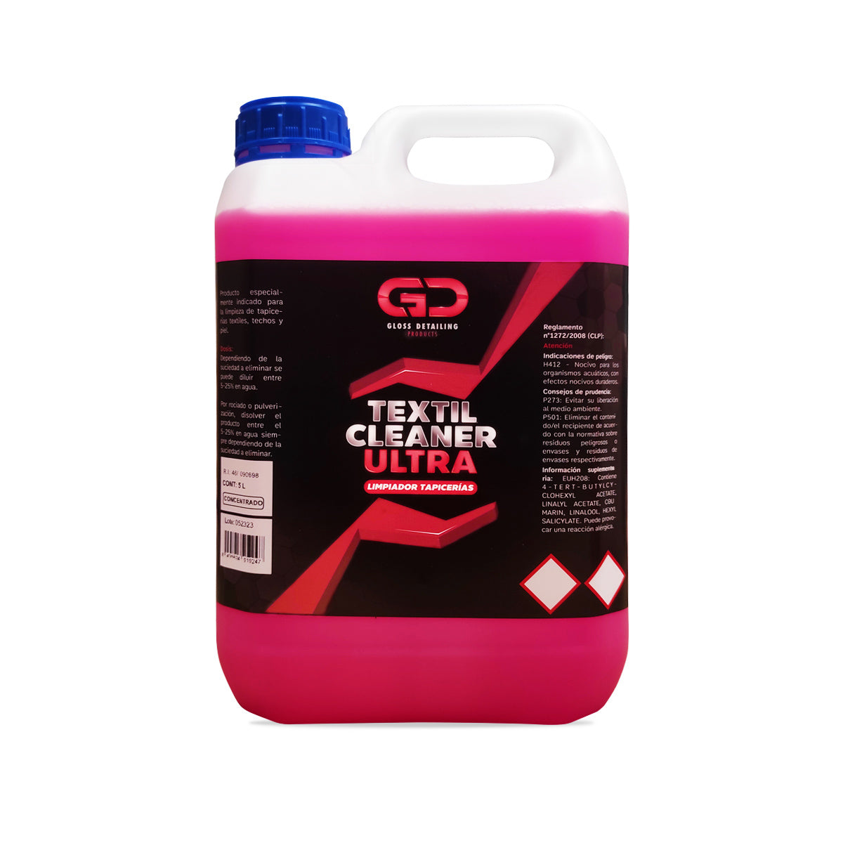 GLOSS DETAILING TEXTIL CLEANER ULTRA 5L