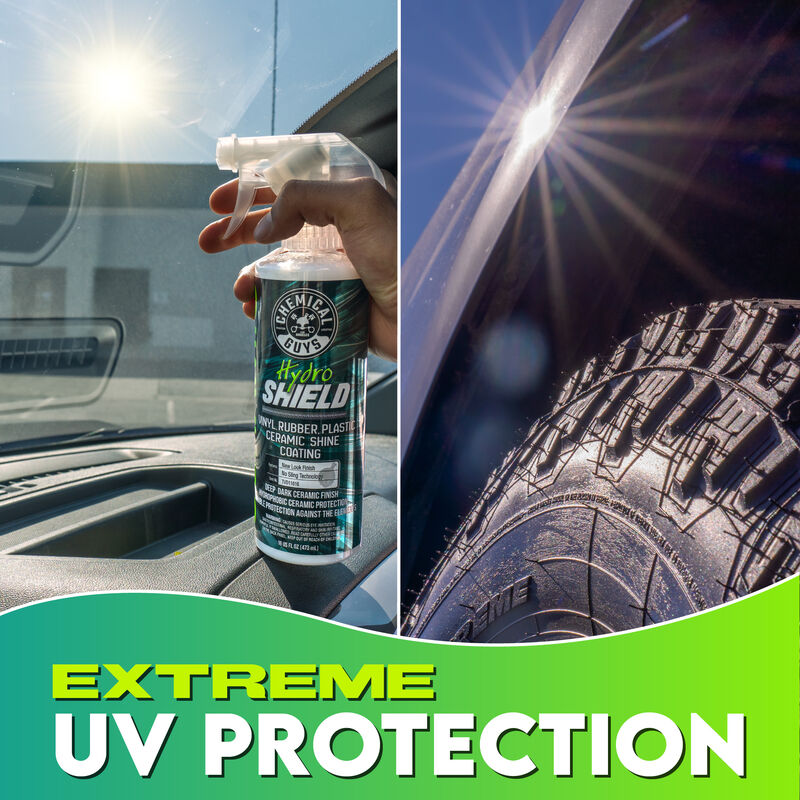 CHEMICAL GUYS HYDROSHIELD RUBBER PLASTIC CERAMIC 473ML - Protección plásticos y gomas