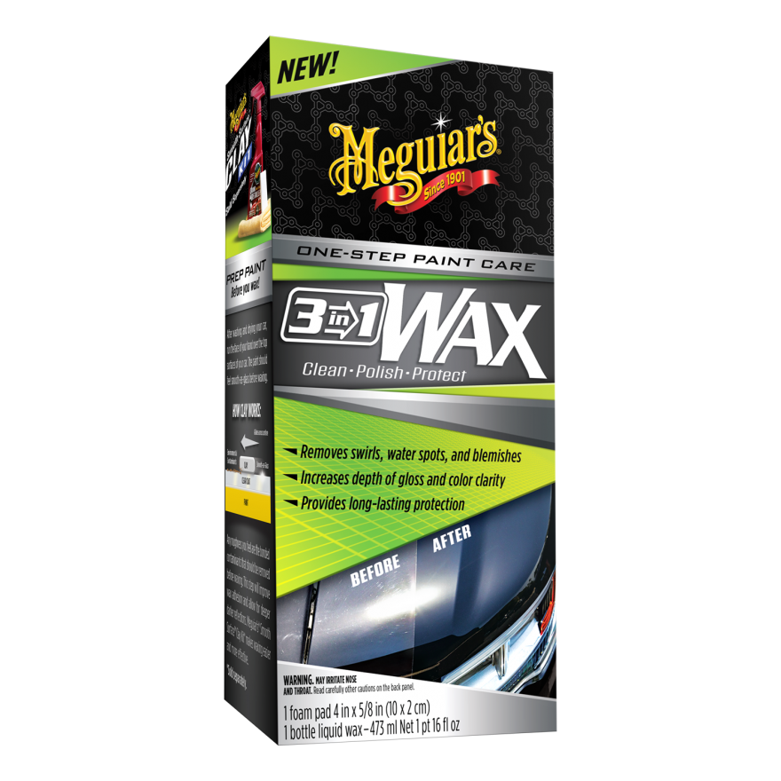 MEGUIAR'S 3 IN 1 PAINT WAX 473 ML