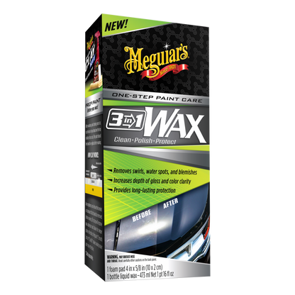 MEGUIAR'S 3 IN 1 PAINT WAX 473 ML