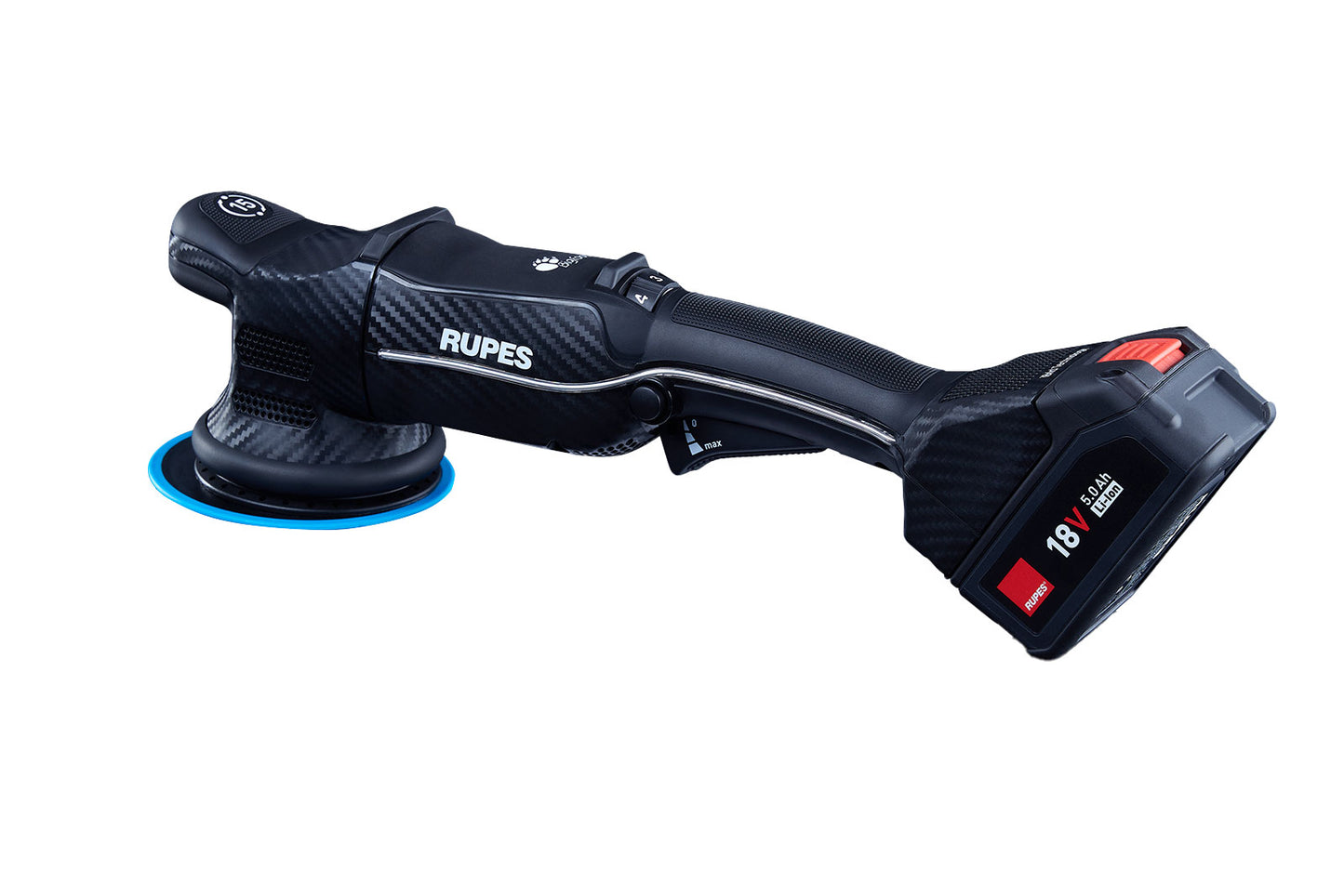 RUPES HLR15 IBRID BIGFOOT KIT BAS - Pulidora orbital con batería