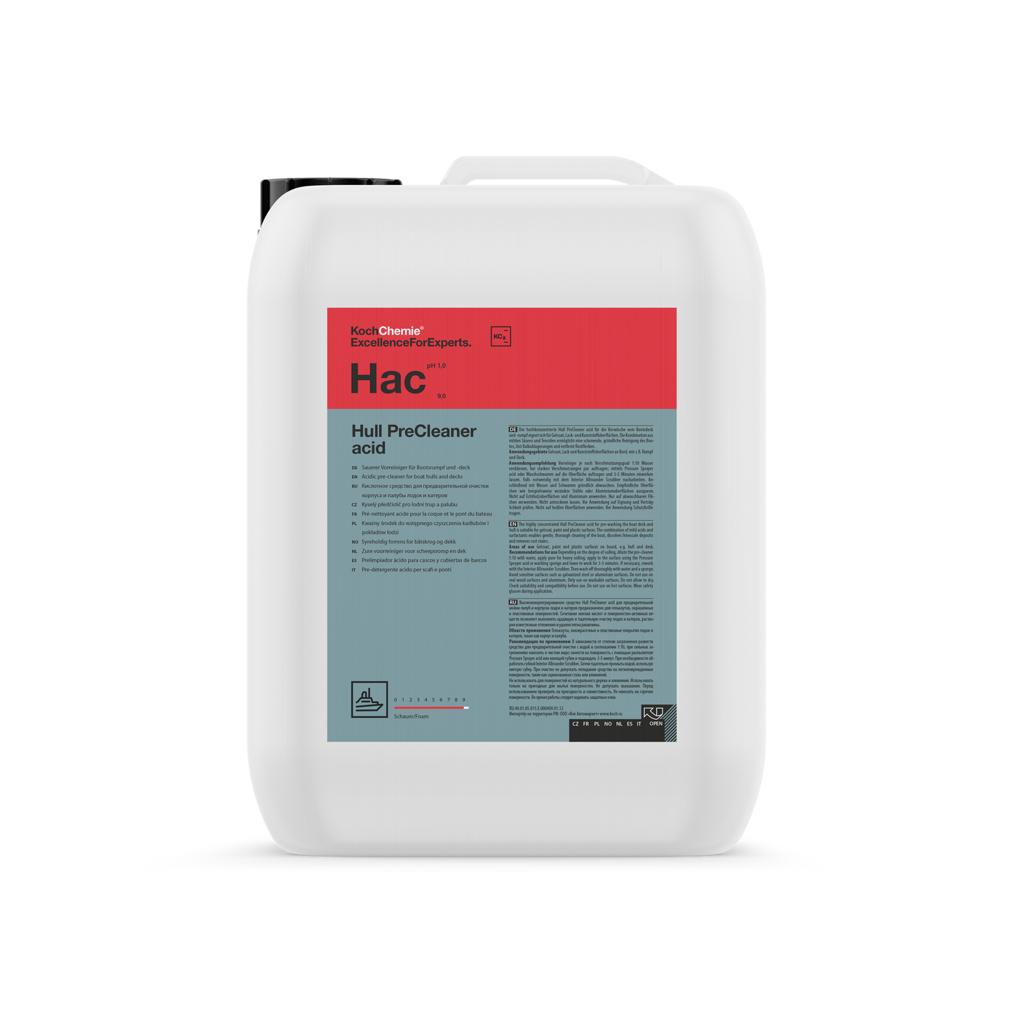 KOCH CHEMIE Hac HULL PRECLEANER ACID 10L