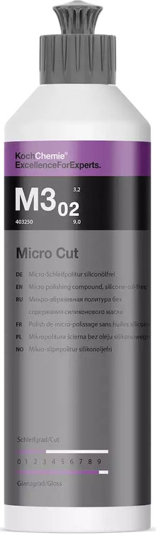 KOCH CHEMIE MICRO CUT M3.02 250ml - Pulimento fino
