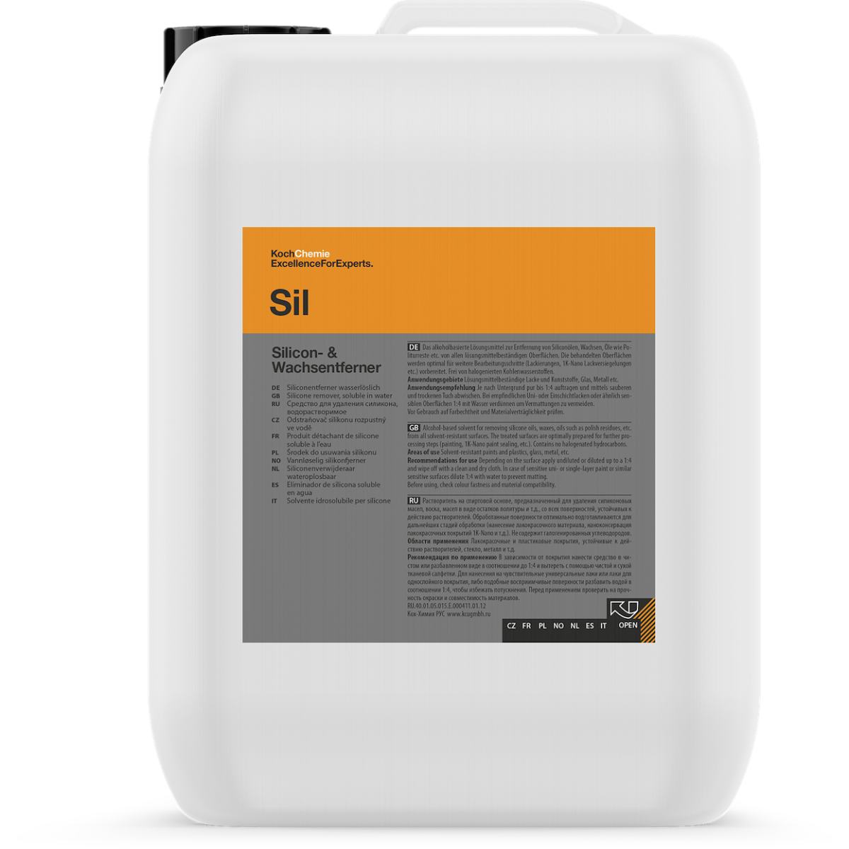 KOCH CHEMIE SILICON 5L - Solvente à base de álcool
