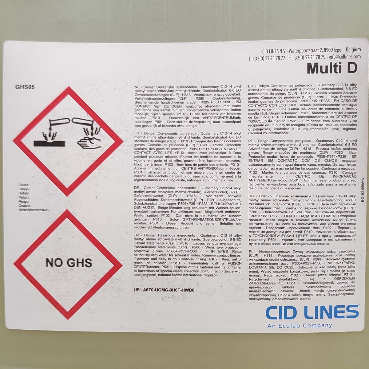 KENOTEK MULTI D 20 L