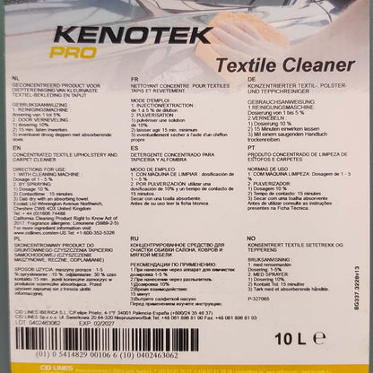 KENOTEK TEXTILE CLEANER 10 L