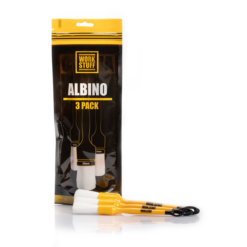 WORK STUFF ALBINO PACK 3 - Kit brochas suaves