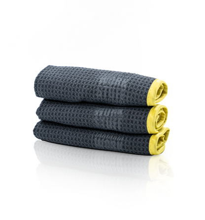WORK STUFF ZEPHYR WAFFLE PACK 3 - Pack 3 toallas para cristales